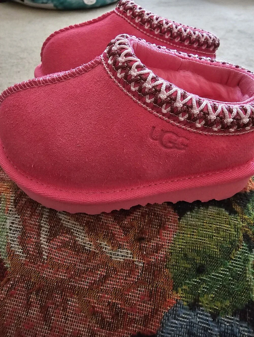 UGG plush slippers